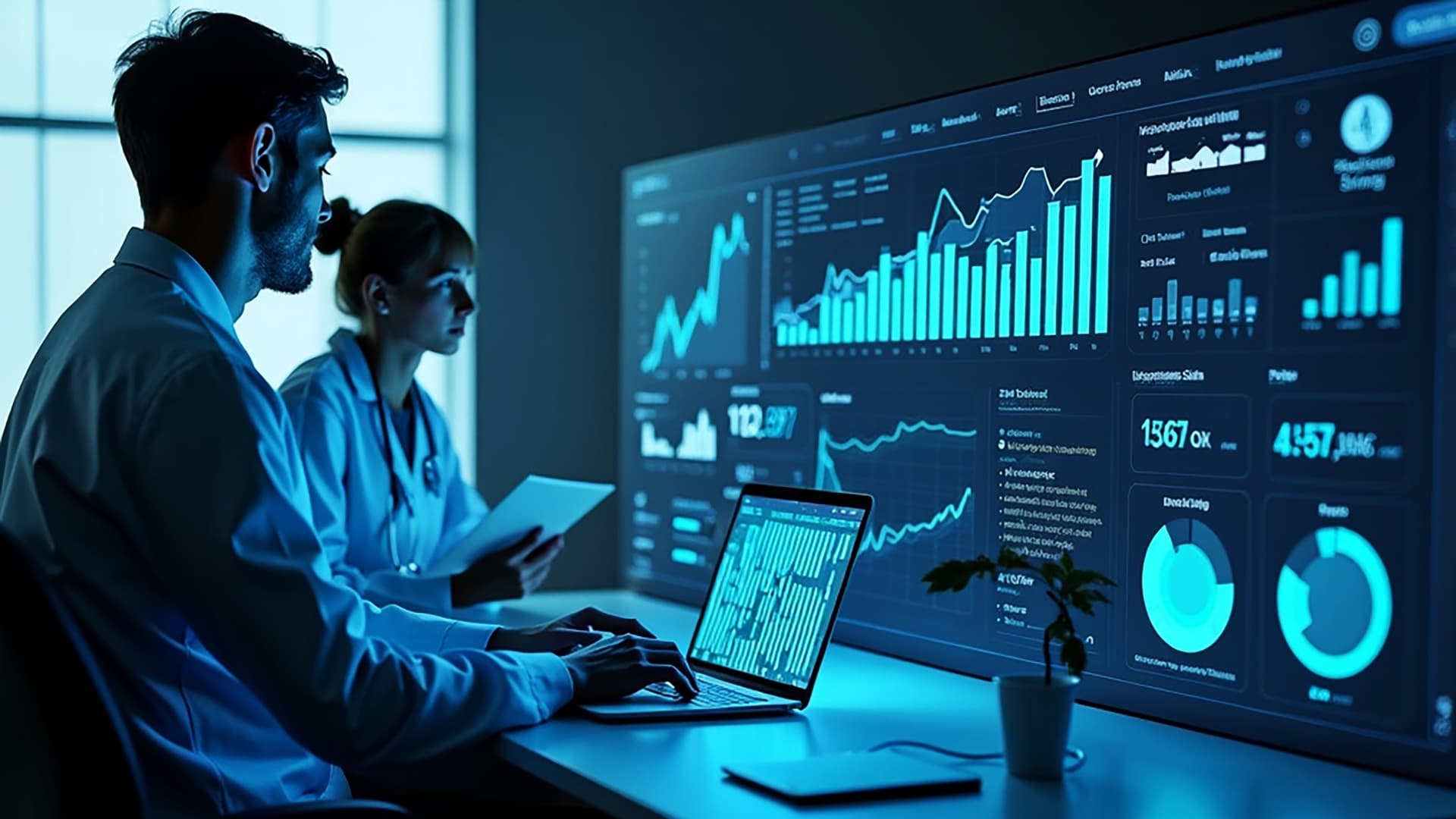 RCM Analytics hero image - Improve healthcare revenue performance and reduce denials with data-driven insights RCM Analytics - Improve healthcare revenue performance and reduce denials with data-driven insights - Analytics Genie training program for U.S. college graduates